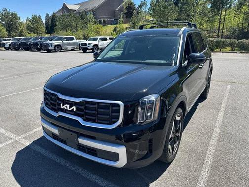 Ebony Black 2025 Kia Telluride S