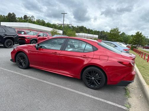 Supersonic Red 2025 Toyota Camry SE