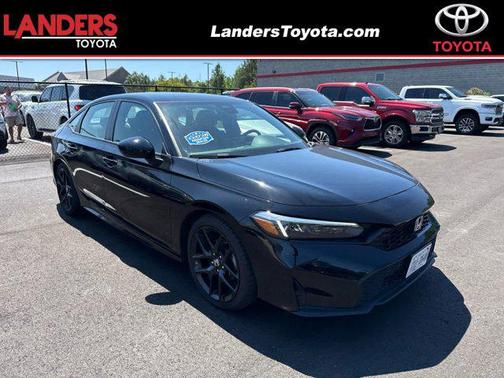Crystal Black Pearl 2025 Honda Civic Sport