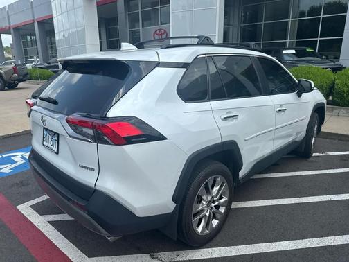 Wind Chill Pearl 2025 Toyota RAV4 Limited