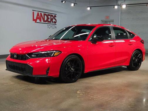 Rallye Red 2025 Honda Civic Sport