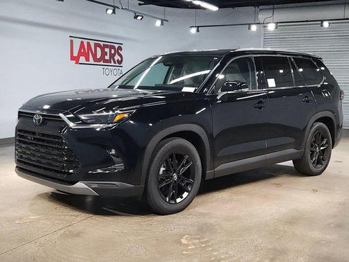 Midnight Black Metallic 2026 Toyota Grand Highlander Hybrid Limited