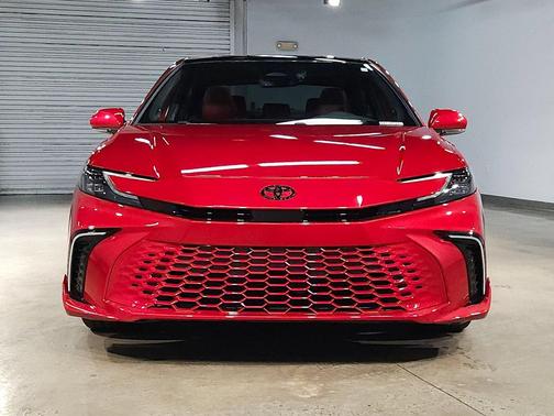 Supersonic Red 2025 Toyota Camry XSE