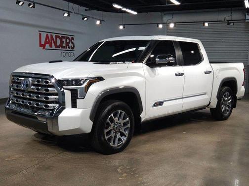 Wind Chill Pearl 2024 Toyota Tundra Hybrid 1794 Edition