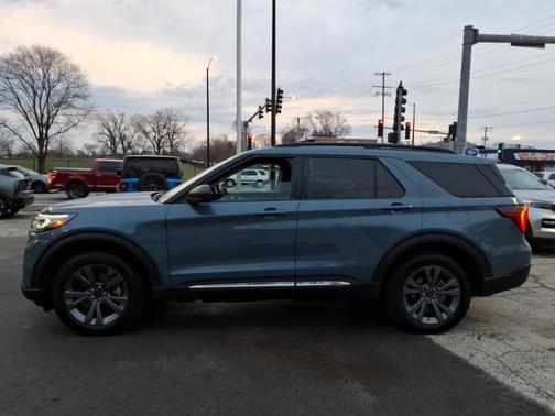 VAPOR BLUE 2025 Ford Explorer ACTIVE