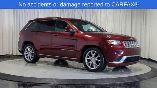 Velvet Red Pearlcoat 2016 Jeep Grand Cherokee Summit