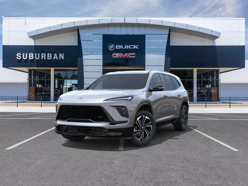 moonstone gray metallic 2026 Buick Enclave Sport Touring