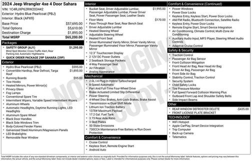 2024 Jeep Wrangler 4xe Sahara