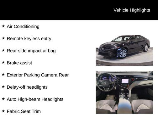 2018 Toyota Camry LE