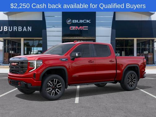 Volcanic Red Tintcoat 2026 GMC Sierra 1500 AT4