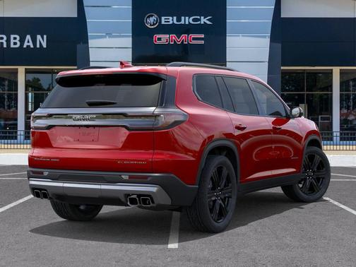 Volcanic Red Tintcoat 2026 GMC Acadia Elevation AWD