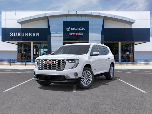 Glacier White Tricoat 2026 GMC Acadia Denali