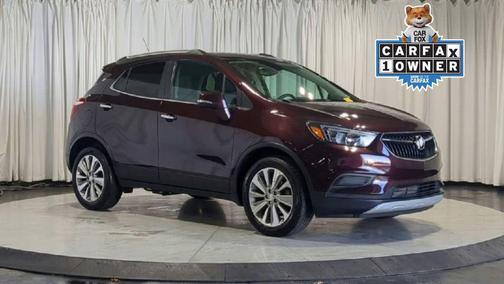 Black Cherry Metallic 2018 Buick Encore Preferred