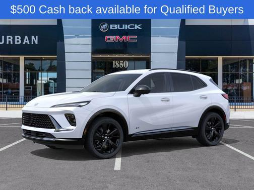 Iridescent White Tricoat 2026 Buick Envision Sport Touring AWD