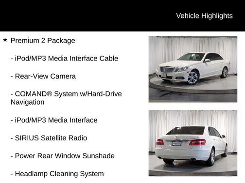 2011 Mercedes-Benz E-Class E 350