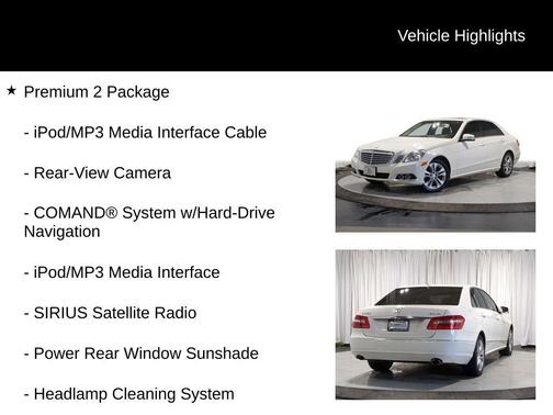 2011 Mercedes-Benz E-Class E 350