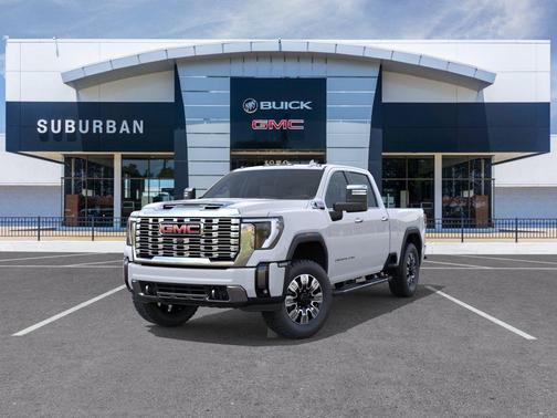 Glacier White Tricoat 2026 GMC Sierra 3500 Denali