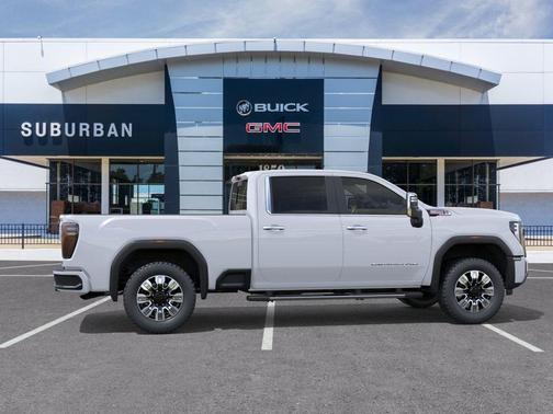 Glacier White Tricoat 2026 GMC Sierra 3500 Denali