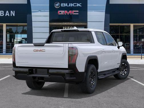 Summit White 2026 GMC Sierra EV Standard Range Elevation