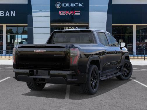 Onyx Black 2026 GMC Sierra EV Standard Range Elevation