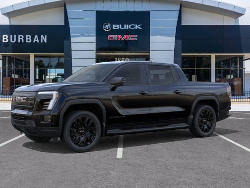 Onyx Black 2026 GMC Sierra EV Standard Range Elevation