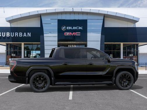Onyx Black 2026 GMC Sierra EV Standard Range Elevation