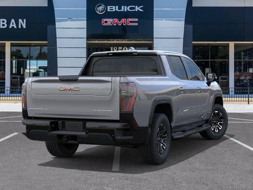 Thunderstorm Gray 2026 GMC Sierra EV Extended Range Elevation