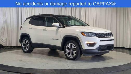 White Clearcoat 2020 Jeep Compass Limited