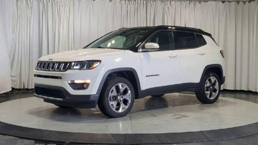White Clearcoat 2020 Jeep Compass Limited