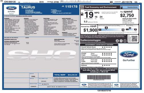 2018 Ford Taurus SHO