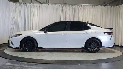 Wind Chill Pearl/Midnight Black Metallic 2023 Toyota Camry TRD