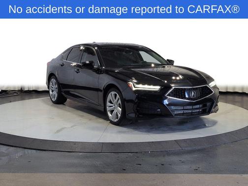 Black 2021 Acura TLX Technology