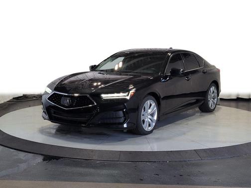 Black 2021 Acura TLX Technology
