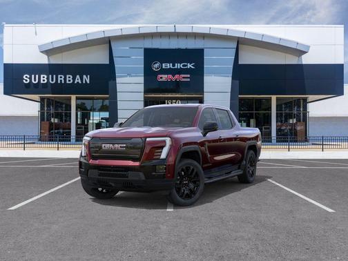 Dark Ember Metallic 2026 GMC Sierra EV Standard Range Elevation