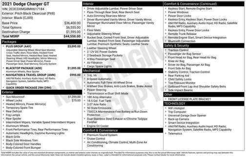 2021 Dodge Charger GT