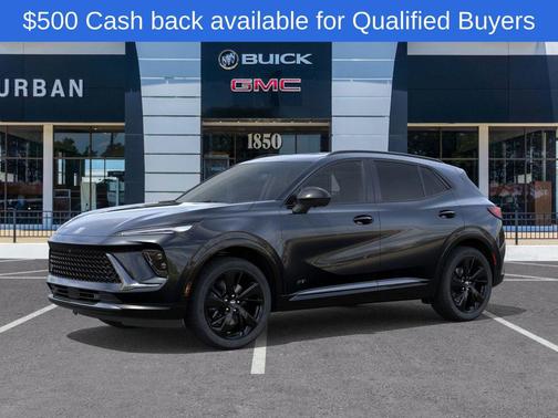 Ebony Twilight Metallic 2026 Buick Envision Sport Touring AWD