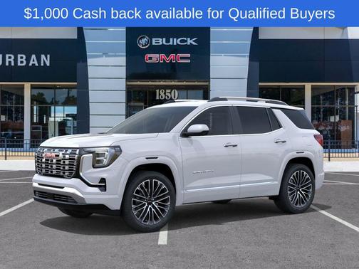 Glacier White Tricoat 2026 GMC Terrain Denali