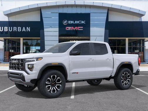 Summit White 2026 GMC Canyon AT4