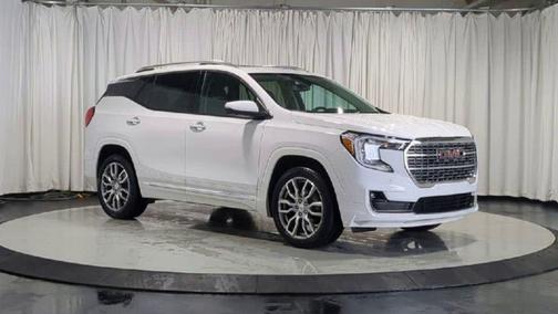 Summit White 2023 GMC Terrain Denali