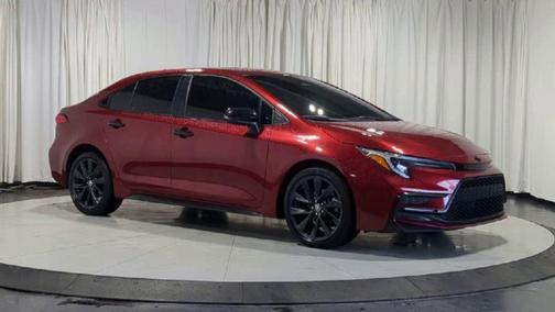 Ruby Flare Pearl 2023 Toyota Corolla SE