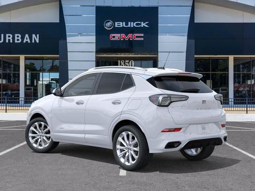 White Frost Tricoat 2026 Buick Encore GX Avenir