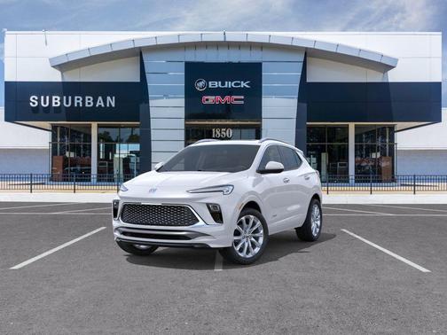 White Frost Tricoat 2026 Buick Encore GX Avenir
