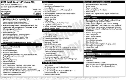 2021 Buick Enclave FWD Premium