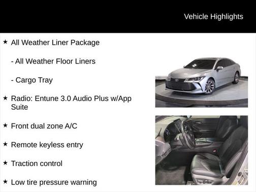 2019 Toyota Avalon XLE
