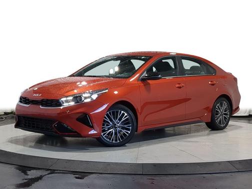 Fire Orange 2023 Kia Forte GT-Line