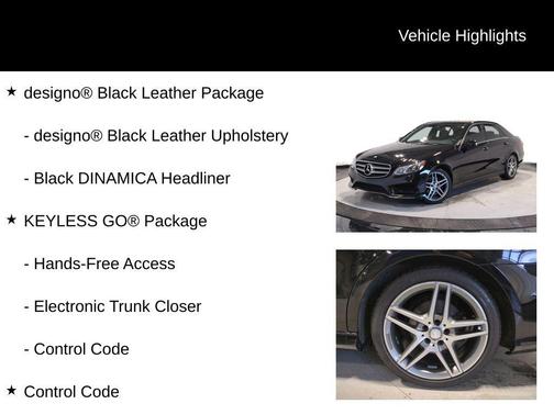 2016 Mercedes-Benz E-Class 4MATIC