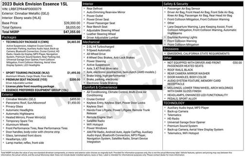 2023 Buick Envision Essence AWD