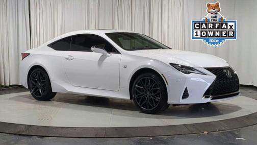 Ultra White 2024 Lexus RC 350 F Sport