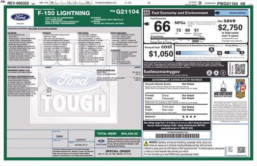 2023 Ford F-150 Lightning Platinum