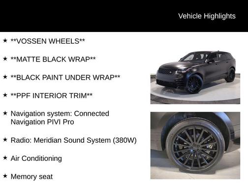 2021 Land Rover Range Rover Velar P250 S R-Dynamic